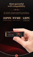 Huadisk SSD NVMe M2 1TB 512GB Internal SSD Drive TLC PCIE3.0 3000MB Speed for GIGABYTE/MSI/ X99 X79 for DIY Gaming Computer PC