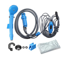 Portable Camping Shower 12v Car Cigarette lighter Handheld Outdoor Camp Shower Pump for Travel Camp Hiking Pet Shower Car Wash