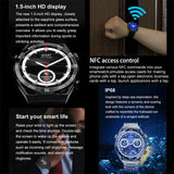 2023 New NFC ECG+PPG Bluetooth Call Smartwatch GPS Tracker Motion Bracelet Fitness For Huawei Watches Ultimate Smart Watch Men