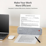 PeriPage A40 Printer - Portable USB Bluetooth Thermal Transfer Printer
