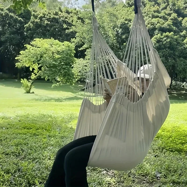 Portable Outdoor Fabric Hammock Rocking Chair