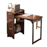 Bamboo Folding Study Desk – Compact Workspace for Bedroom & Small Apartments