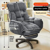 Velvet Kids' Office Chair with Wheels – Comfy Throne for Reading & Study
