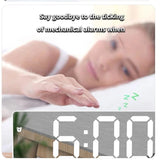 LED Mirror Table Clock