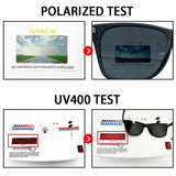 Men’s Polarized Night Vision Driving Glasses – Outdoor Sport PC Frame Sunglasses
