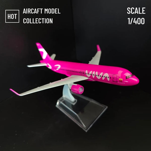Scale 1:400 Metal Aviation Replica Viva Air Aircraft Model Diecast Airplane