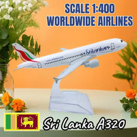 1:400 Scale Diecast Aircraft Model - Boeing & Airbus Airlines from Around the World