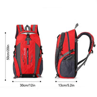 Mountaineering Bag New 40 Litre Mountaineering Outdoor Survival Waterproof Large Capacity Travel Camping Double Shoulder Travel Cycling