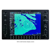 Simulated flight comprehensive avionics display panel 10.4-inch LCD instrument