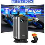 BYINTEK P70X Mini Projector – 4K Support, 3D, WiFi, Built-in Battery