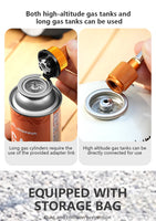 Portable 4000W Infrared Gas Stove – Camping, Picnic, Hiking