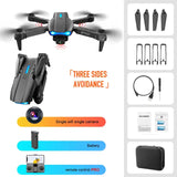 E99 K3 Pro HD 4k Drone Dual Camera High Hold Mode Foldable Mini RC WIFI Aerial Photography Quadcopter Toys Helicopter