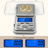 High Precision 500g/0.01g Mini Pocket Scale, Accurate Digital Jewelry Scale with LCD Display, Compact Portable for Easy Carry