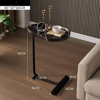 Nordic Side Table Modern Living Room Home Sofa Side Table Hotel Homestay Bedside Side Table Iron Assemble Furniture For Office Jack's Clearance