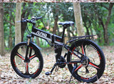 26” Folding Electric Mountain Bike – 250W, Dual Suspension