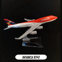 Scale 1:400 Metal Aviation Replica Viva Air Aircraft Model Diecast Airplane