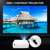 TD50 Mini Projector Portable Home Theater 3D WiFi Projector Full HD 720P 1080P IOS Android Phone Movie Video Beamer - Jack's Clearance