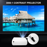 TD50 Mini Projector Portable Home Theater 3D WiFi Projector Full HD 720P 1080P IOS Android Phone Movie Video Beamer - Jack's Clearance