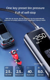 Portable Car Air Pump – 150PSI Wireless & Wired Tire Inflator for Cars, Bikes, Motorcycles & Balls