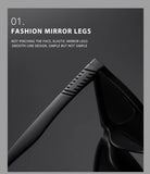 2024 New Men's Business Polarized Sunglasses Square Frame Fashion Sunglasses Outdoor Fishing Driving