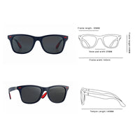 Unisex Retro Vintage Sports Sunglasses – UV400 Protection Designer Shades