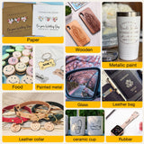 DAJA DJ6 Mini Portable Laser Engraver Diy Bluetooth Machine Painted Dog Tag Paper Leather Wooden Plastic Logo CNC Machine