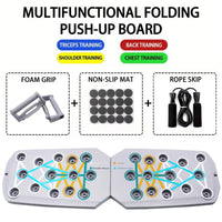 Push-Up Board & Bars – Portable, Multifunctional, Chest, Arms & Core Workout
