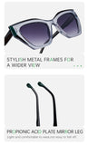 Sexy Cat Eye Sunglasses Women Men Big Frame 2024 Luxury Brand Vintage Fashion Cateye Sun Glasses Ladies Leopard Shades Eyewear