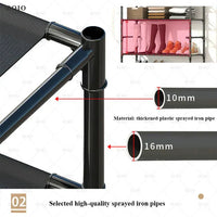 Multi-layer Shoe Rack & Coat Hanger Jack's Clearance