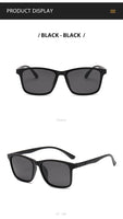 2024 New Men's Business Polarized Sunglasses Square Frame Fashion Sunglasses Outdoor Fishing Driving