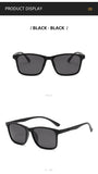 2024 New Men's Business Polarized Sunglasses Square Frame Fashion Sunglasses Outdoor Fishing Driving