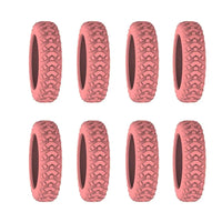 8pcs Travel Luggage Caster Shoes Silicone Suitcase Wheels Protection Cover Reduce Noise Trolley Box Casters Cover