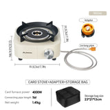 Portable 4000W Infrared Gas Stove – Camping, Picnic, Hiking