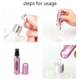5ml Portable Perfume Refill Spray Bottle