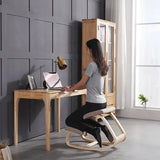 Ergonomic Wooden Kneeling Chair