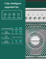 3-in-1 Mini Portable Air Cooler, Humidifier & LED Night Light – Household & Office Fan