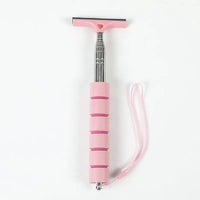 Telescopic Car Mirror & Window Cleaning Brush – Anti-Fog Wiper Tool