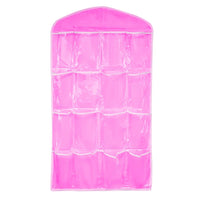 24/28 Large Mesh Pockets Wall Hanging Shoe Organizer Rack Over The Door Fabric Cabinet Closet Sundries Shoe Storage Bag