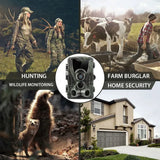 Hunting Trail Camera Night Vision HC801A - Wildlife Camera with Motion Activated - Outdoor Trail Camera Trigger - Wildlife Scouting
