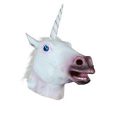 Halloween Mask Ball Cosplay Latex Horse Head Mask Animal Head Set Horse Mask Dog Horse Jun Horse Mask