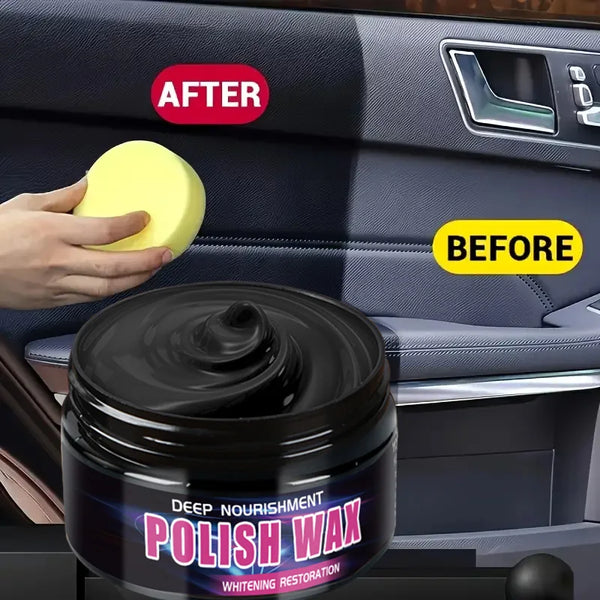 Universal Leather & Plastic Repair Polishing Wax – Automotive Interior Conditioner