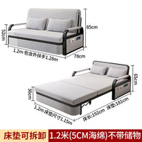 Foldable Queen Sofa Beds King Single Modern Living Room Adjustable Bed Frames Multifunctional Storage Furniture Jack's Clearance