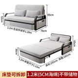 Foldable Queen Sofa Beds King Single Modern Living Room Adjustable Bed Frames Multifunctional Storage Furniture Jack's Clearance