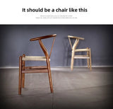 Nordic Cane-Woven Wooden Armchair – Indoor/Outdoor Lounge Chair