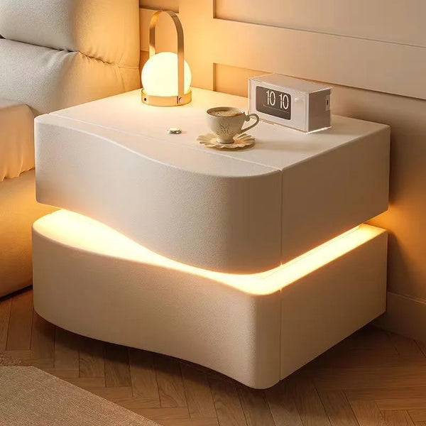 Ultra Narrow Bedside Storage Cabinet