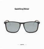 Sports Sunglasses for Men Polarized Comfortable Wear Square Sun Glasses Male Light Weight Eyewear Accessory with Origina
