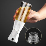 Oil Spray Bottle for Cooking – 200/300/500ml Olive Oil & Vinegar Sprayer with Brush