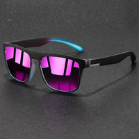 Fashion Vintage Square Sports Sunglasses For Men Women Fishing Driving Man Brand Designer Sun Glasses Anti-Glare Eyewear UV400