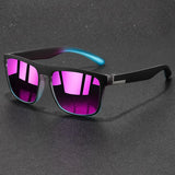 Fashion Vintage Square Sports Sunglasses For Men Women Fishing Driving Man Brand Designer Sun Glasses Anti-Glare Eyewear UV400