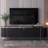 Natural Wood TV Stand Cabinet